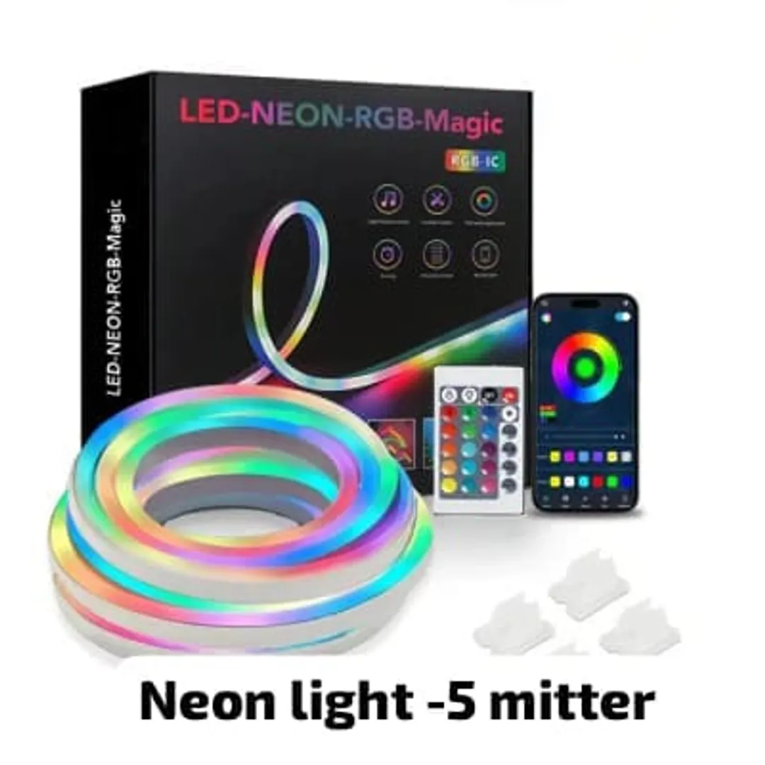 5M Waterproof Outdoor USB 5V ARGB Neon Rope Light